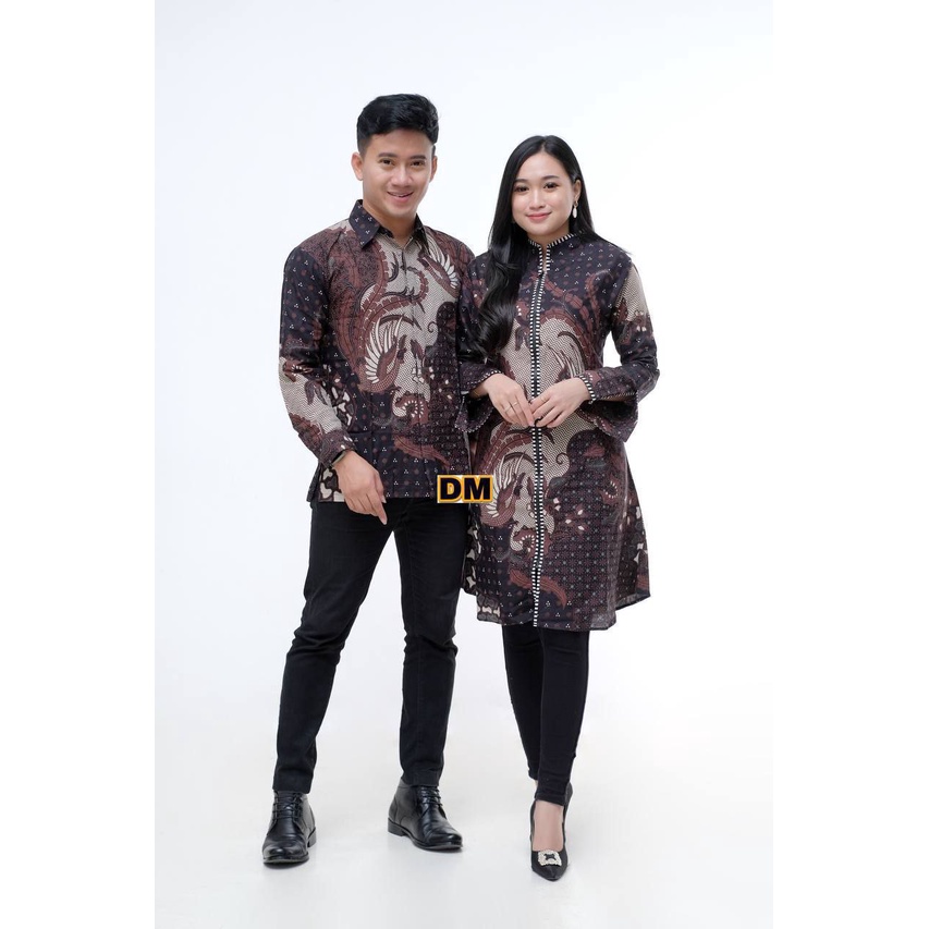 Jual Batik Pekalongan Sarimbit Couple Atasan Batik Tunik Kemeja Dms Tunik Batik Kemeja