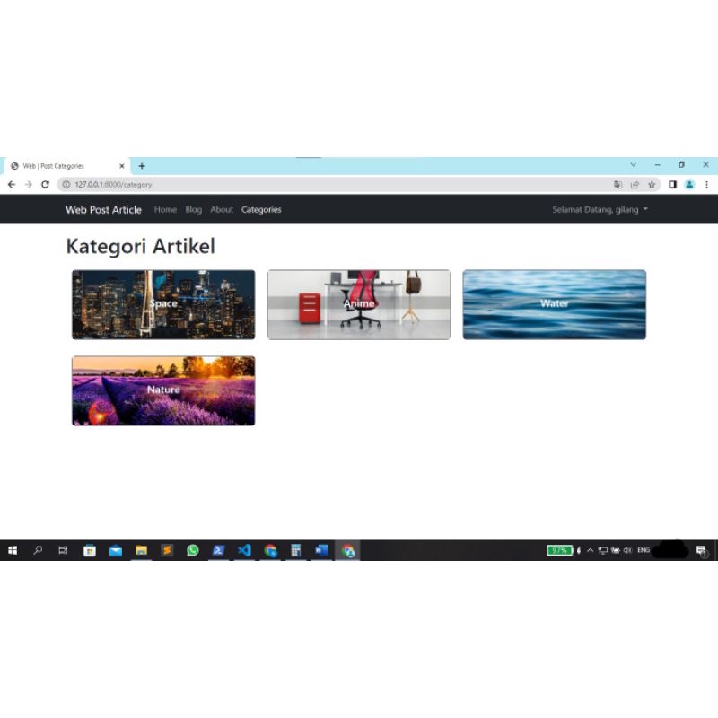Jual Source Code Website Postingan Artikel | Laravel 9 Bootstrap 5 ...