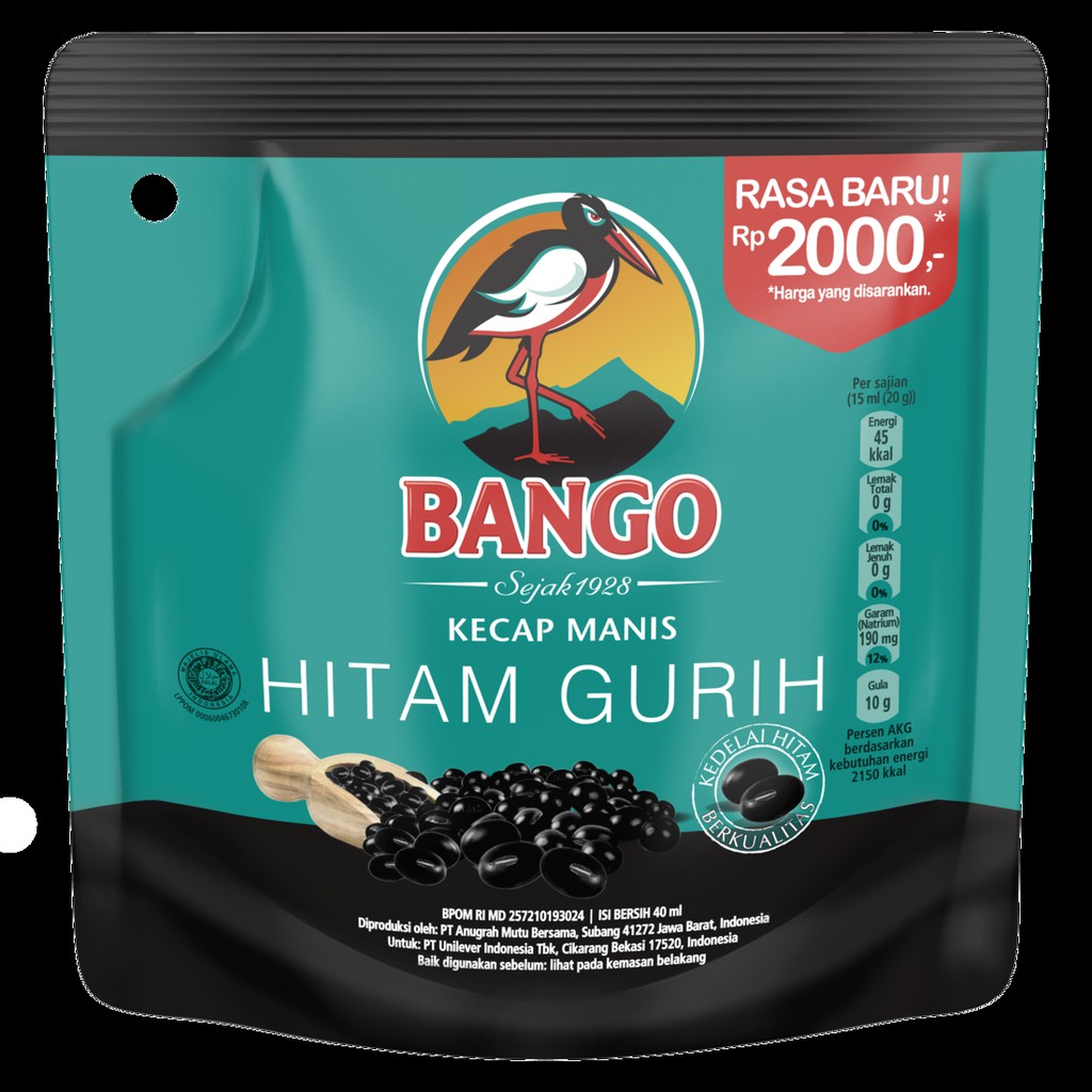 Jual Bango Kecap Manis Hitam Gurih 40ML | Shopee Indonesia