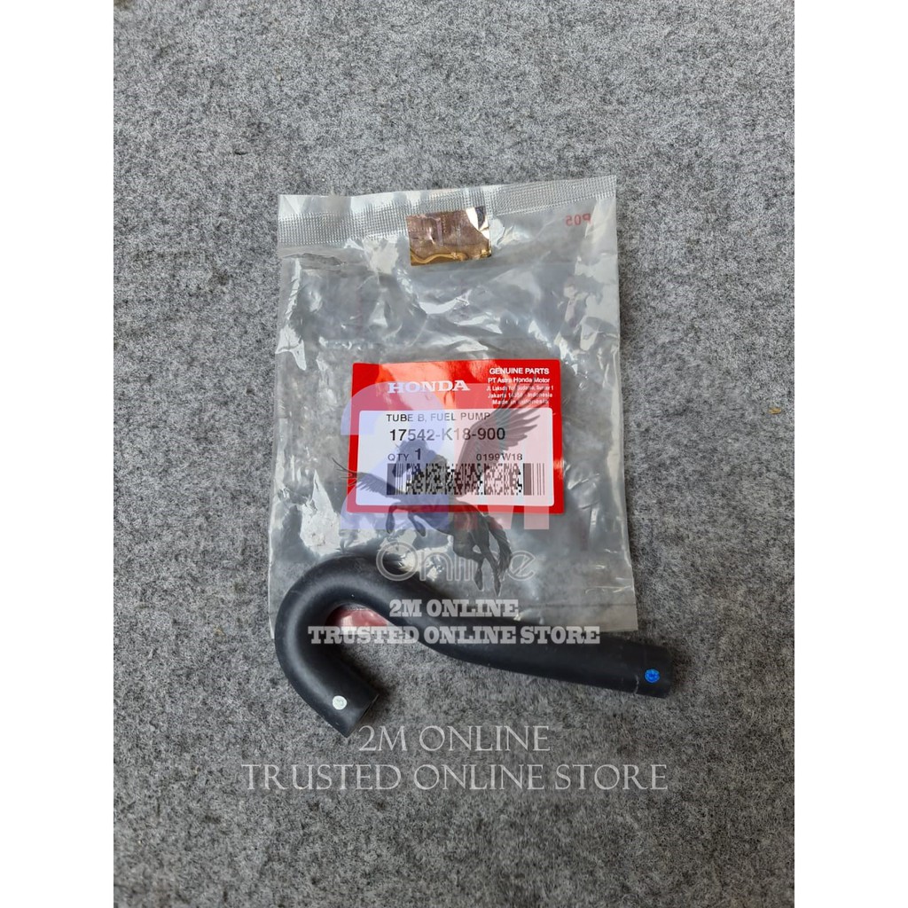 Jual Mdr TUBE B FUEL PUMP SELANG FUELPUMP B VERZA ORI AHM 17542-K18-900 ...