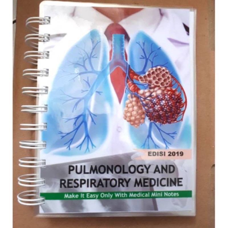 Jual Medical Mini Notes Pulmonology And Respiratory Medicine Paru Pulmo ...