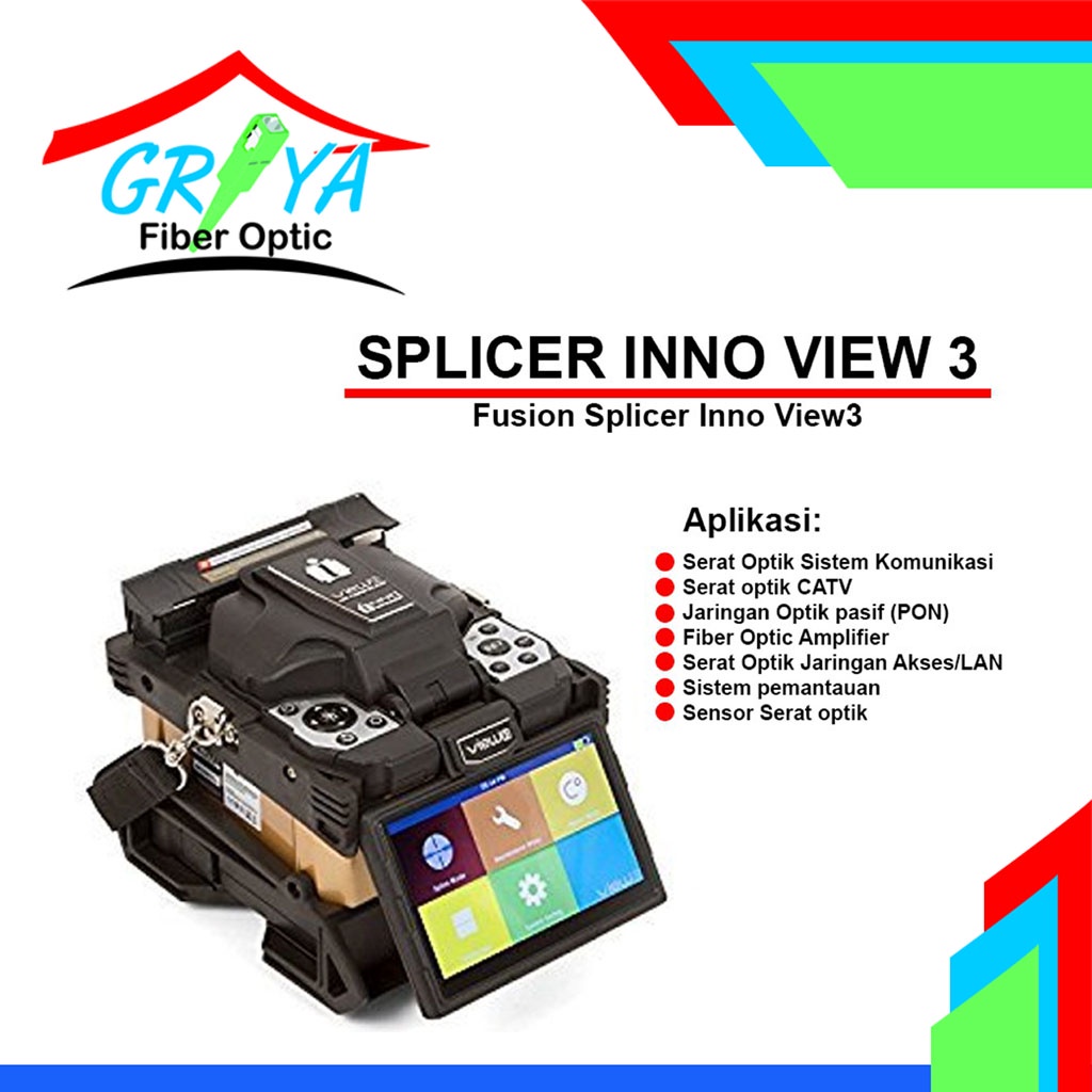 Jual Splicer Inno View 3 / Fusion Splicer Inno View3 / Alat Sambung ...