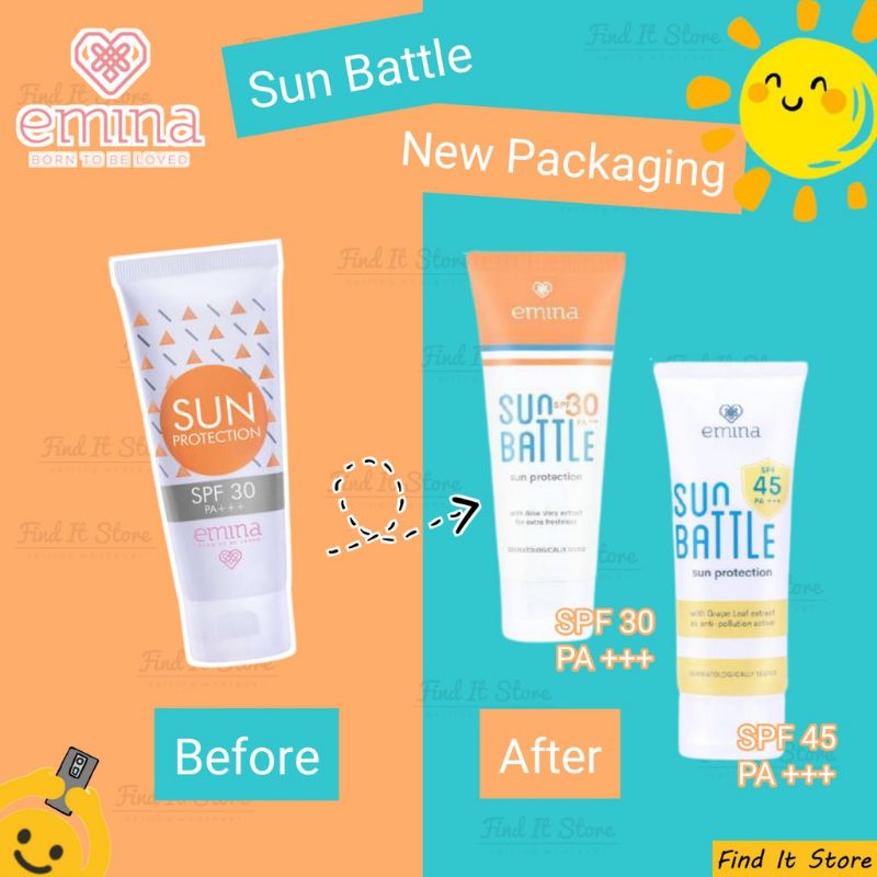Sun protection emina discount