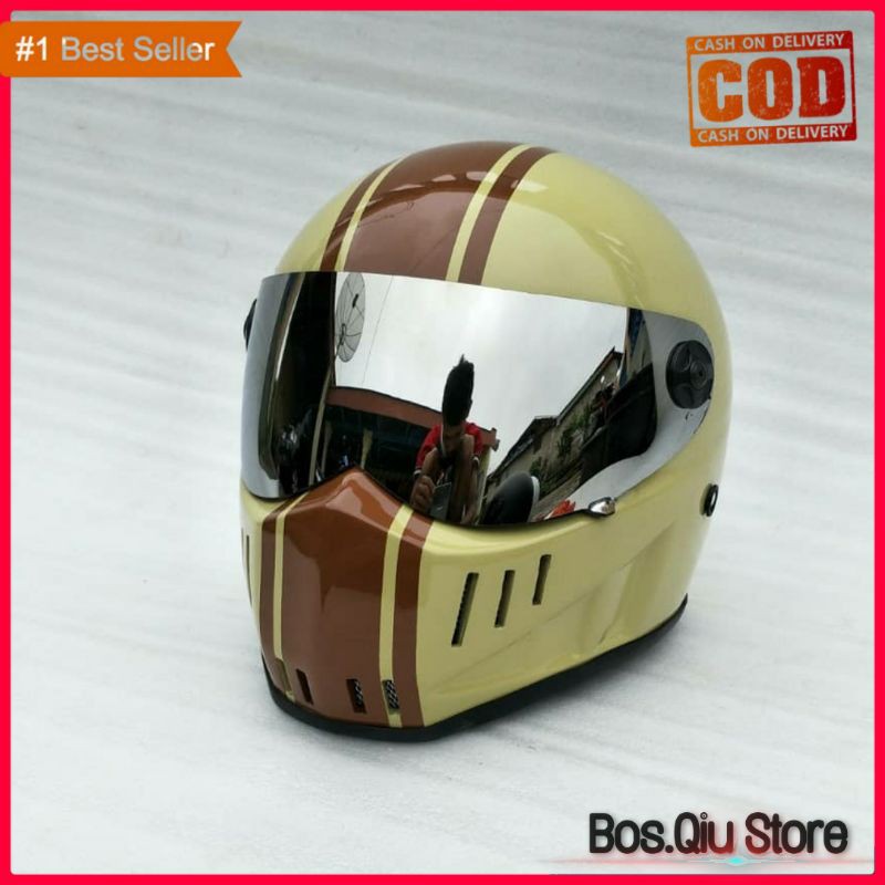 Jual [EXCLUSIVE COLOR] HELM CUSTOM SIMPSON BANDIT CRYSTAL OUTER VISOR ...