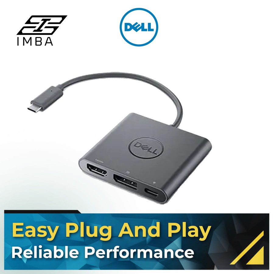 Jual Dell Adapter USBC to HDMI/DP with Power PassThrough 1KNJD Zeus