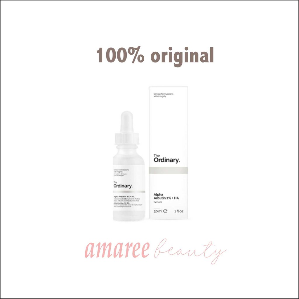 Jual THE ORDINARY Alpha Arbutin 2% + HA ( 30ml ) | Shopee Indonesia