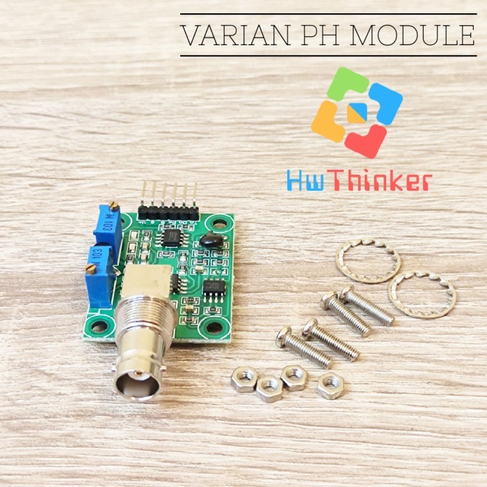Jual Modul Analog Liquid PH Meter 0-14 Sensor Board PH4502C PH-4502C ...