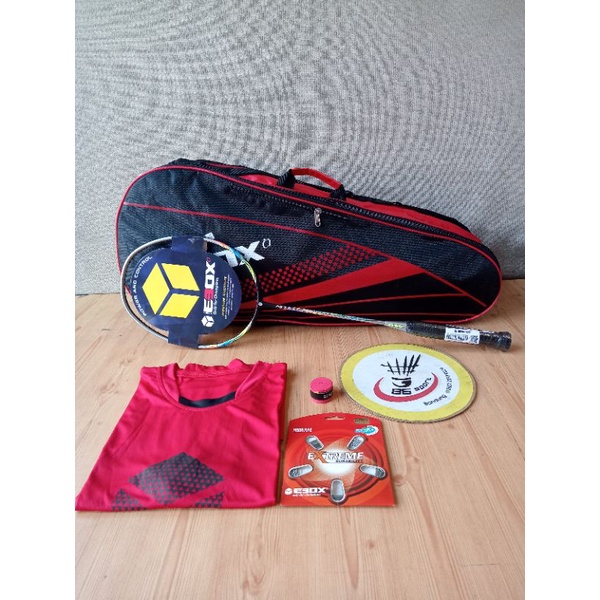 Jual PROMO 2020 RAKET BADMINTON ORIGINAL EBOX NITRO | Shopee Indonesia