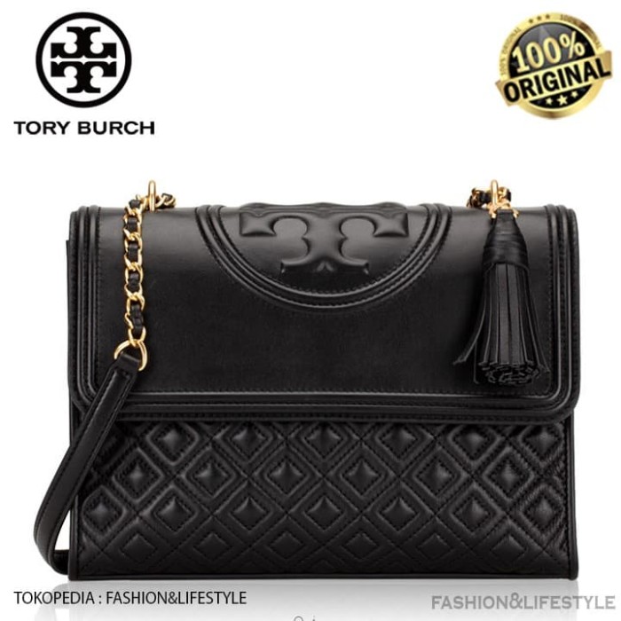 TORY BURCH FLEMING CONVERTIBLE SHOULDER BAG Medium Original 100