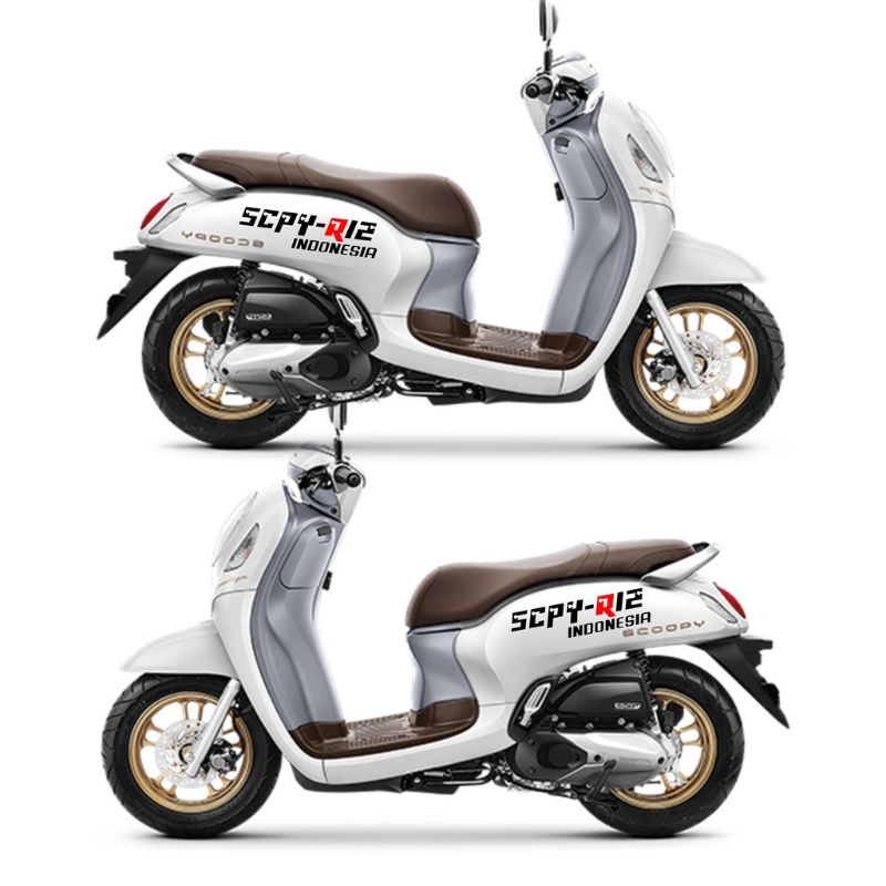 Jual Stiker SCPY R12 / Stiker Body Scoopy / Stiker Scoopy R12 / Stiker ...