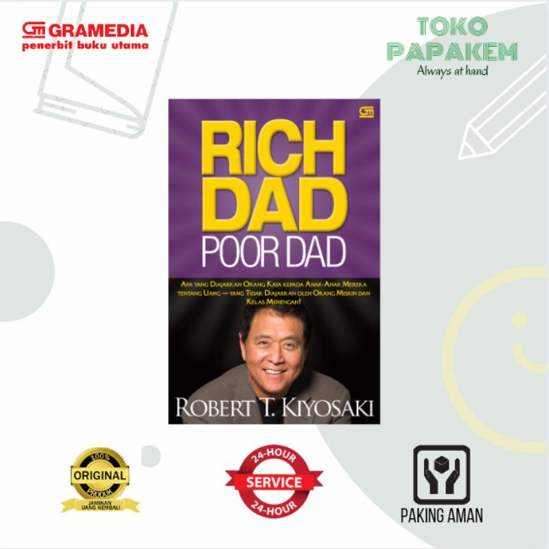 Jual Rich Dad Poor Dad Edisi Revisi Shopee Indonesia