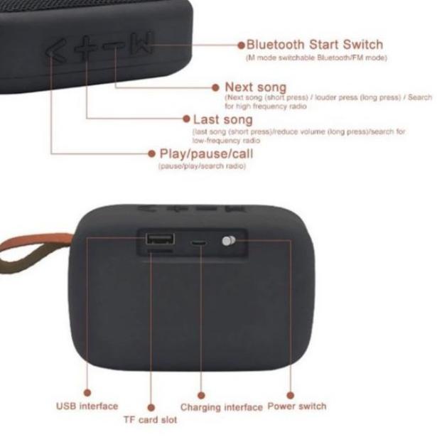 Jual Speaker Bluetooth G2 Mini Wireless Portable Super Bass Support ...