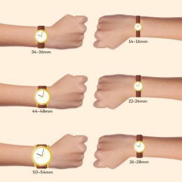 Size best sale jam dw