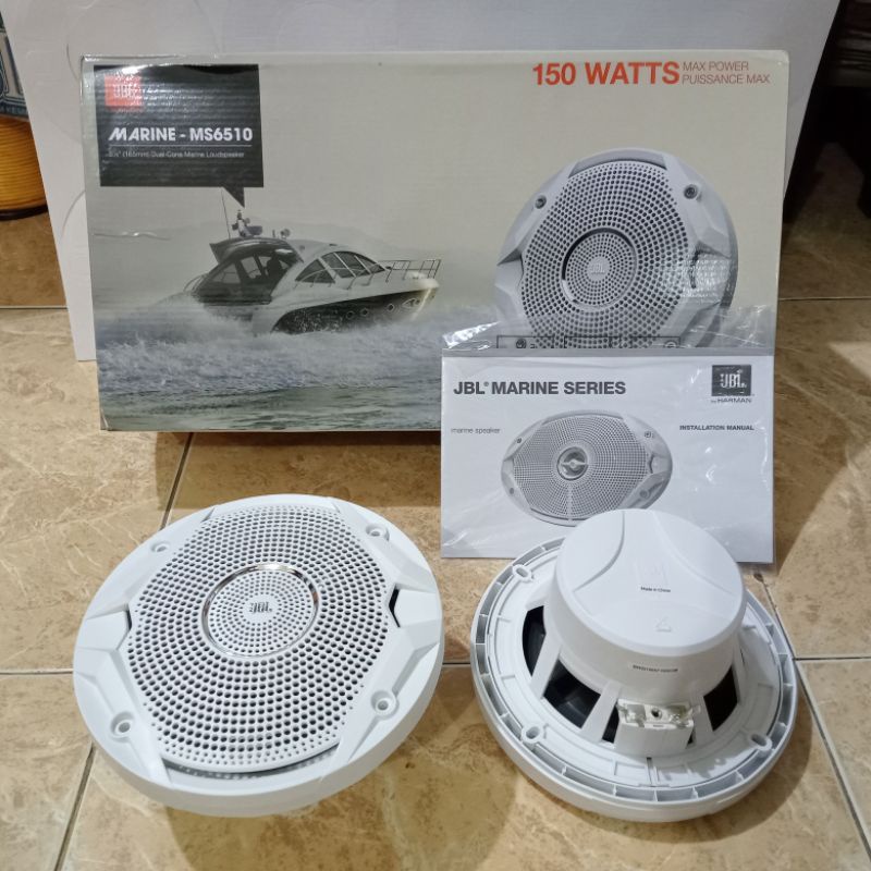 Jual Speaker Pintu Coaxial Mobil JBL Marine MS6510 6.5 inch Shopee