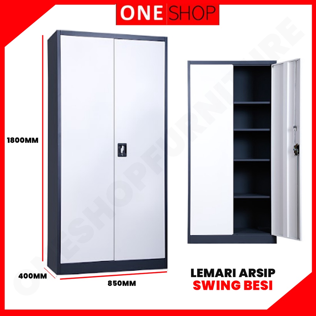 Jual Lemari Arsip Besi 2 Pintu Swing | Lemari Arsip Besi Plat Ayun ...