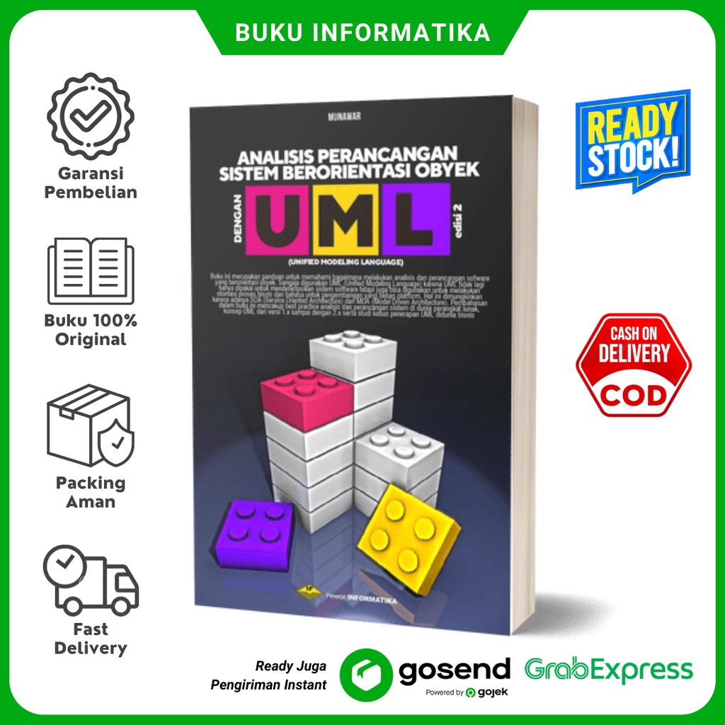 Jual Buku Analisis Perancangan Sistem Berorientasi Objek Dengan Uml ...