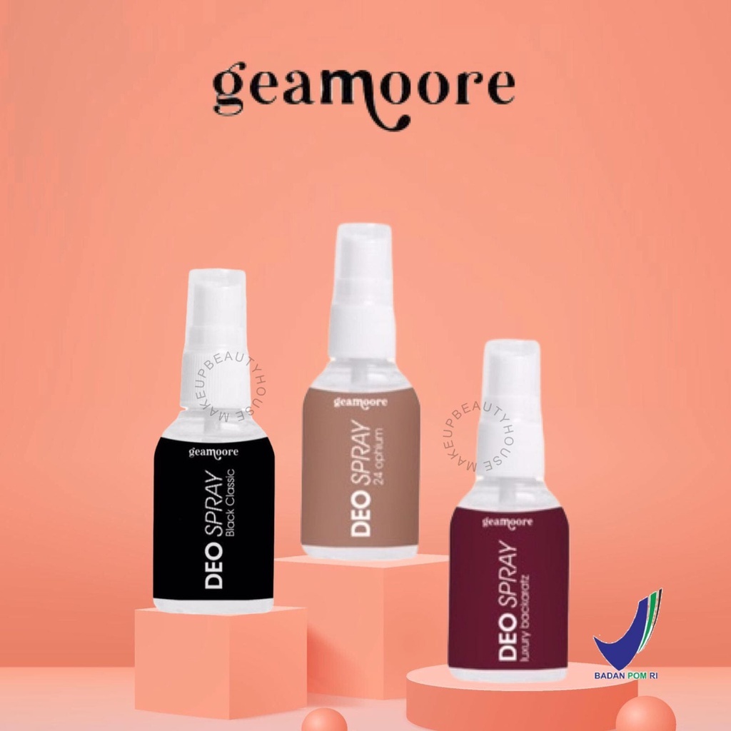 Jual [BPOM] GEAMOORE Deo Spray 30ml Shopee Indonesia
