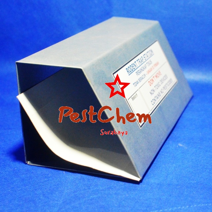 Jual Rodent Rat Mouse Glue Trap Station PVC 3mm Abu-Abu Pelindung Lem ...