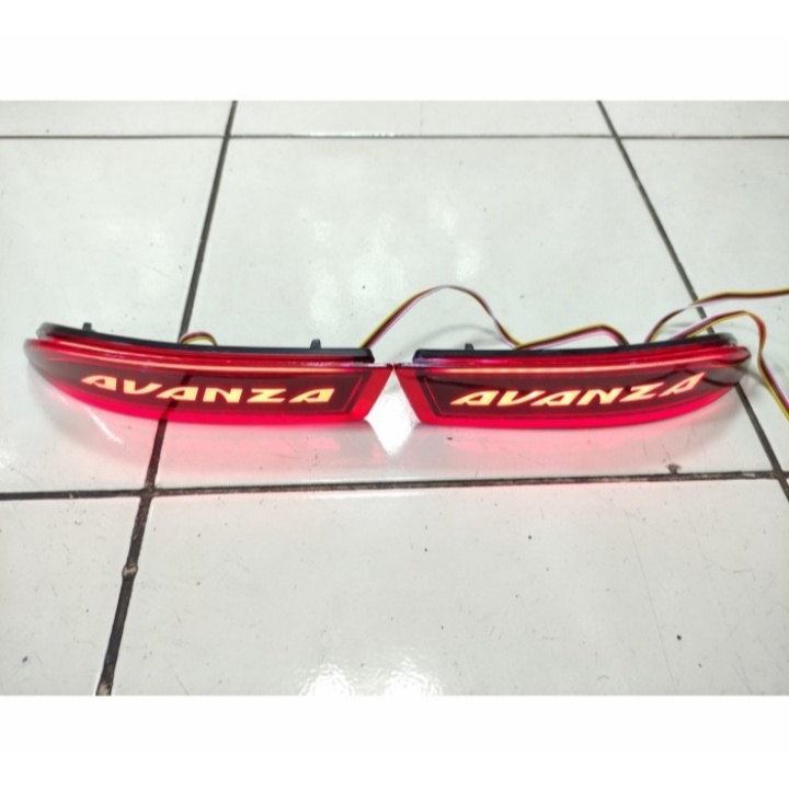 Jual Lampu Reflektor All New Avanza Type G Reflektor Bumper Belakang ...