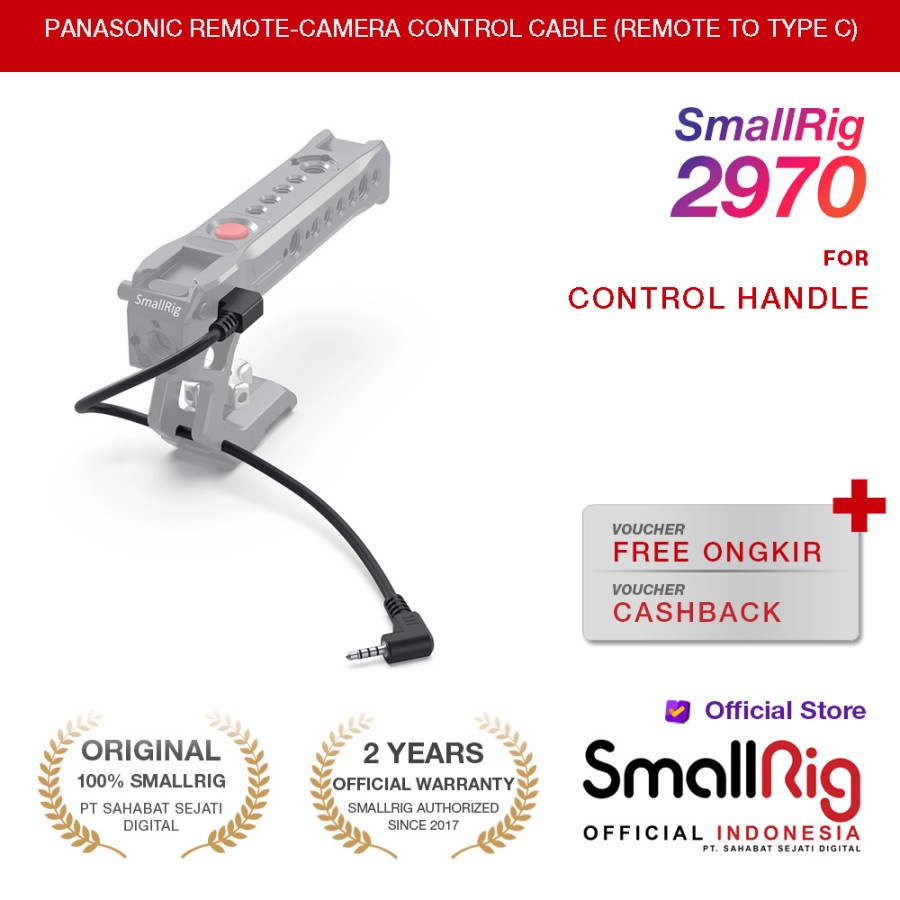 Jual Smallrig Panasonic Remote-Camera Control Cable (Remote To Type C ...