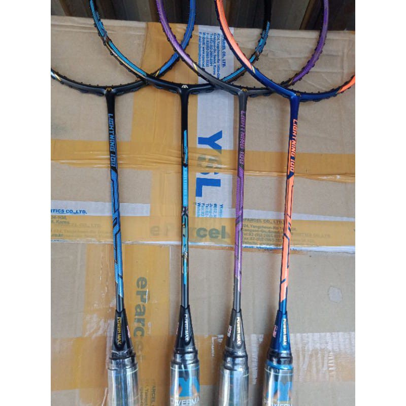 Jual RAKET BADMINTON POWER MAX 33 LBS ORIGINAL Shopee Indonesia