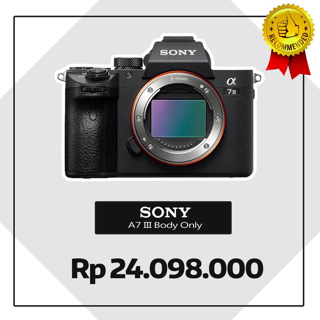 sony alpha a7 iii harga