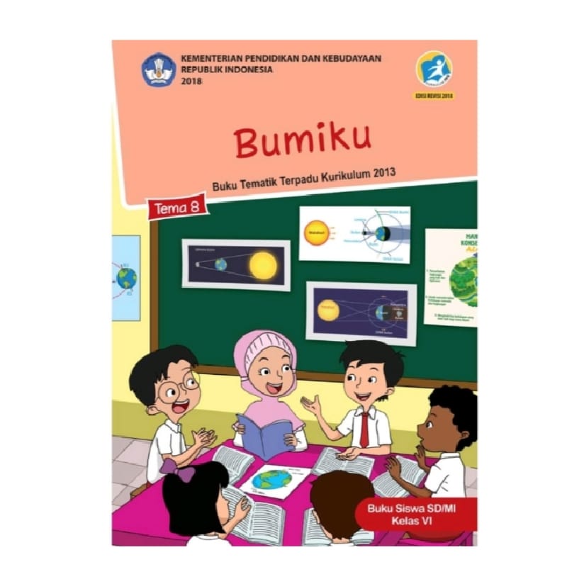 Jual Buku Tematik Kelas 6 Tema 8 Bumiku Revisi 2018 Kurikulum 13 ...
