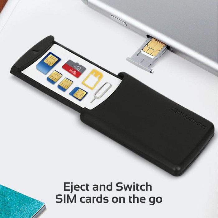 Jual Promate CelluKit Universal Mobile SIM & Memory Cards Storage Box ...