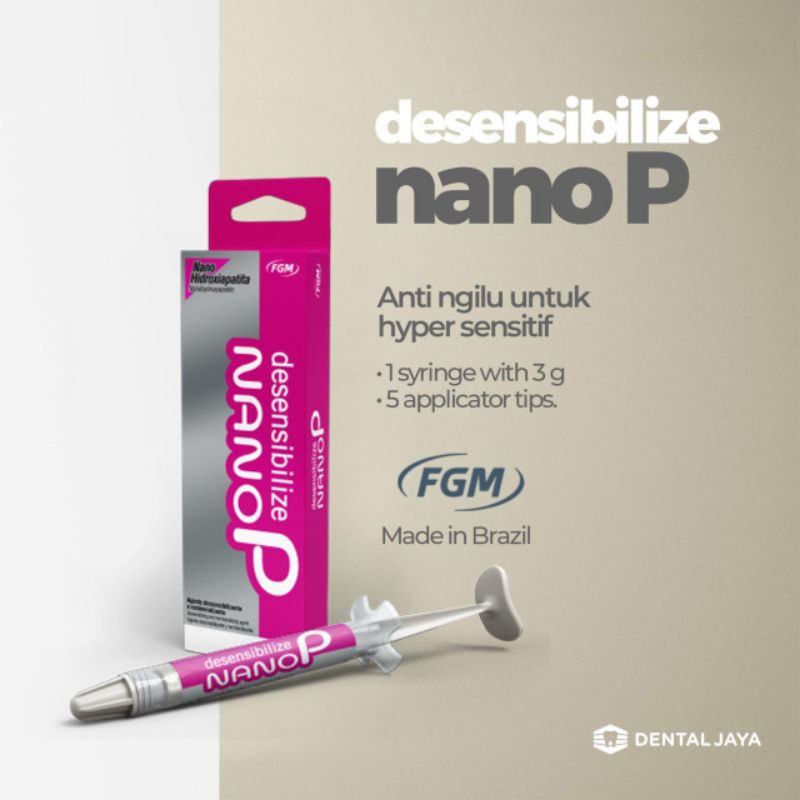 Jual Dental Jaya Desensitizing Agent // Desensibilize NANO P // Anti