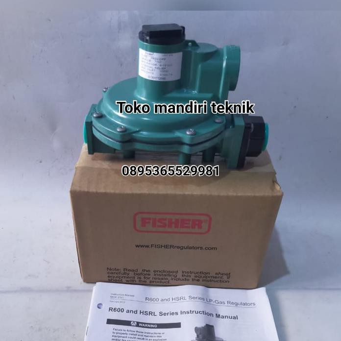 Jual REGULATOR GAS FISHER R622-DFF | Shopee Indonesia