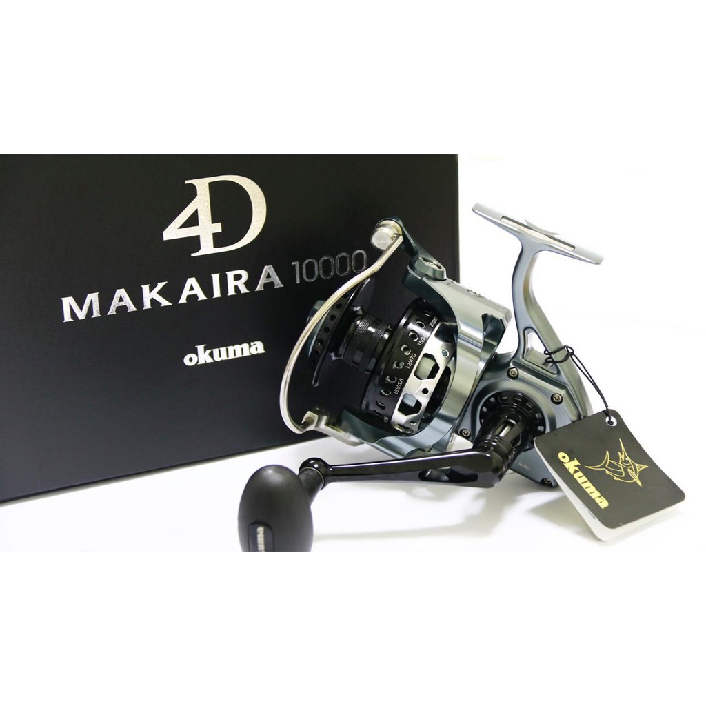 harga reel okuma makaira Jual SPINNING REEL OKUMA MAKAIRA HEAVY DUTY