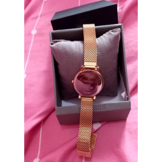 Jual JAM GUESS ORIGINAL GOLD 100ORIGINAL(br 1 kali pakai) Shopee