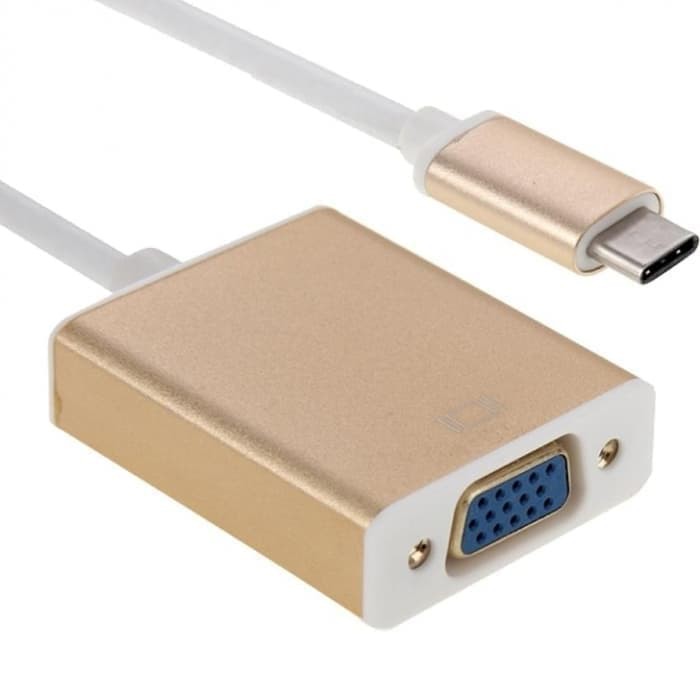 Jual USB 31 TypeC Converter To VGA Projector Adapter | Shopee Indonesia