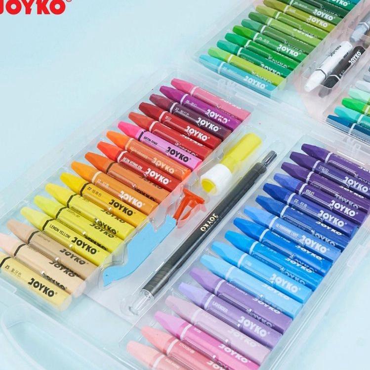 Jual Hadir Terjamin Crayon Krayon Minyak Oil Pastel Joyko isi 36 / 48