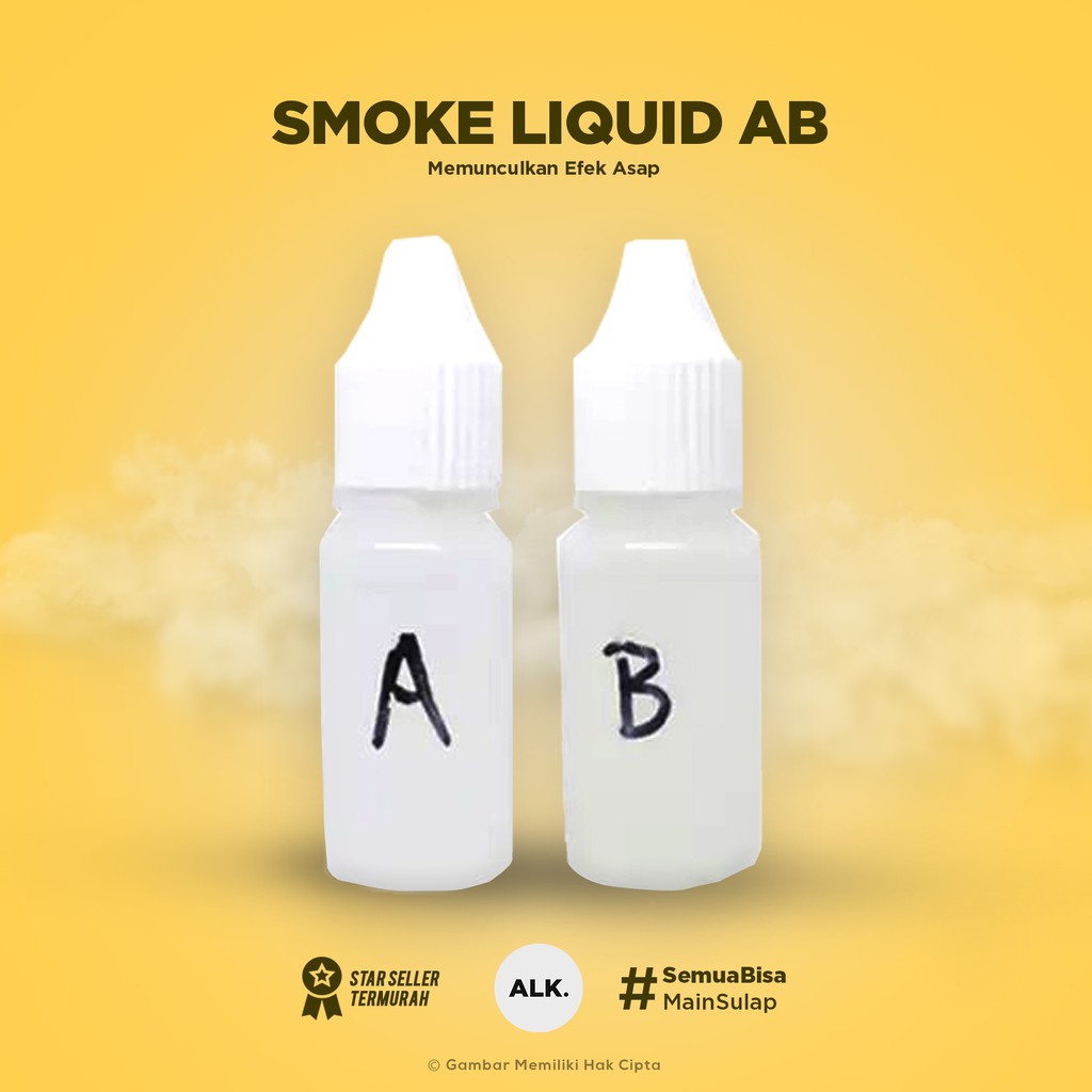 Jual Mystic Smoke Liquid / Smoke AB ( Alat Sulap Mengeluarkan Asap ...