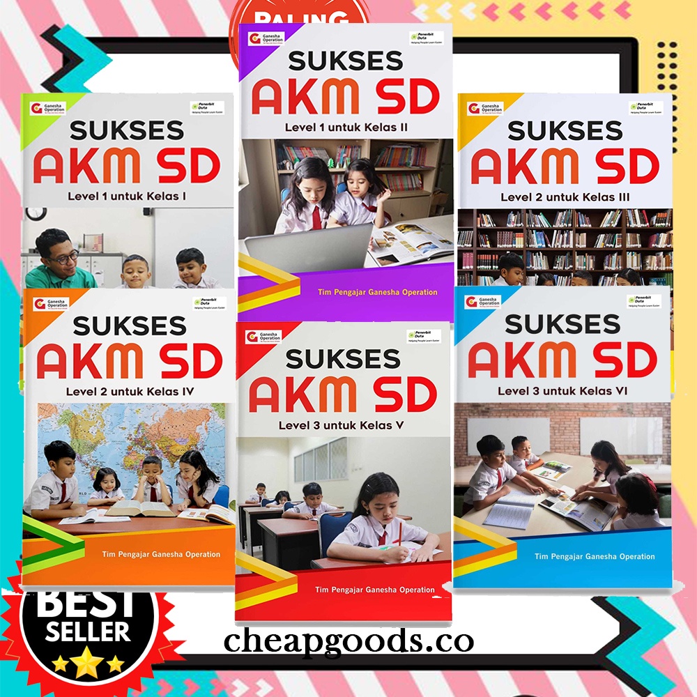 Jual BUKU SUKSES AKM 2022 Untuk SD/MI Kelas 1 / I Sampai 6 / VI ...