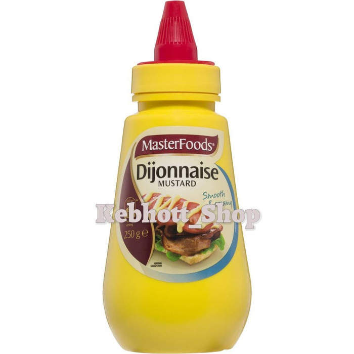 Jual Masterfoods Dijonnaise Mustard 250gr Master Foods Dijon Mustard