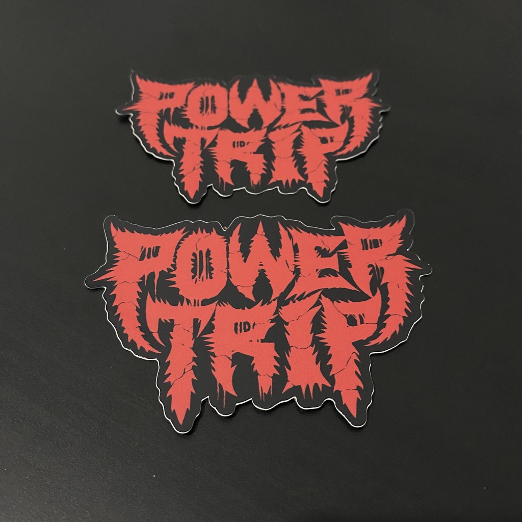 Jual POWER TRIP - LOGO (STICKER CUT) | Shopee Indonesia