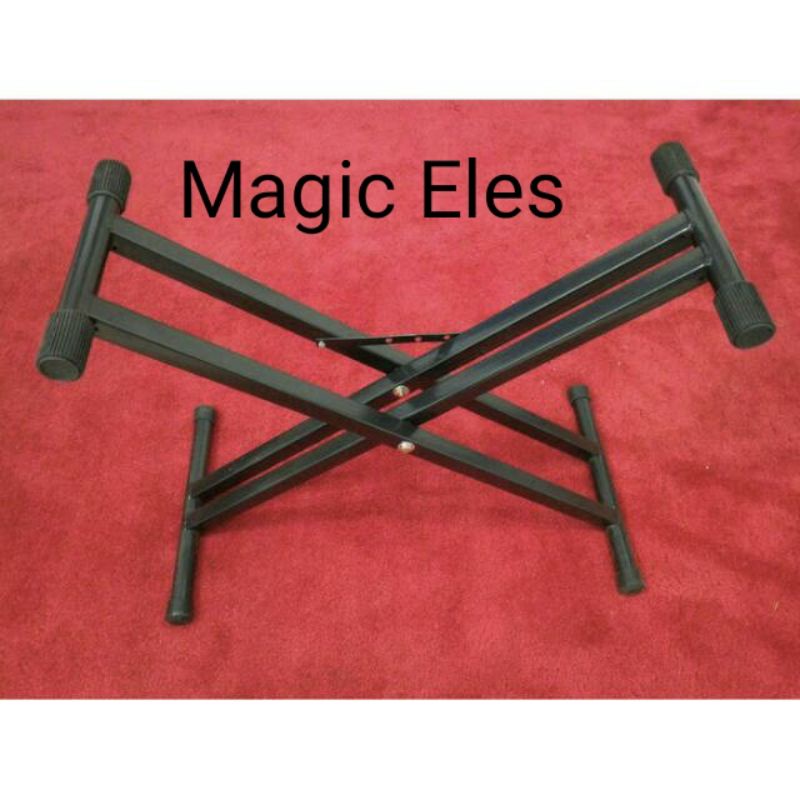 Jual Stand Double Keyboard / Kaki Keyboard Double / Stand Piano Shopee Indonesia