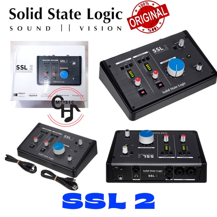 Jual solid state logic ssl 2 ssl2 soundcard | Shopee Indonesia