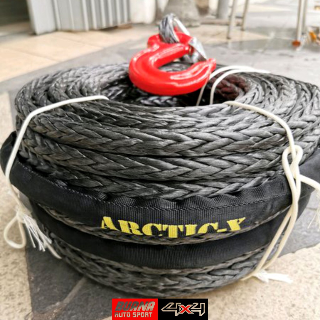 Jual Tali Plasma Winch 14mm x 40m UHMWPE Plasma Rope Synthetic Rope