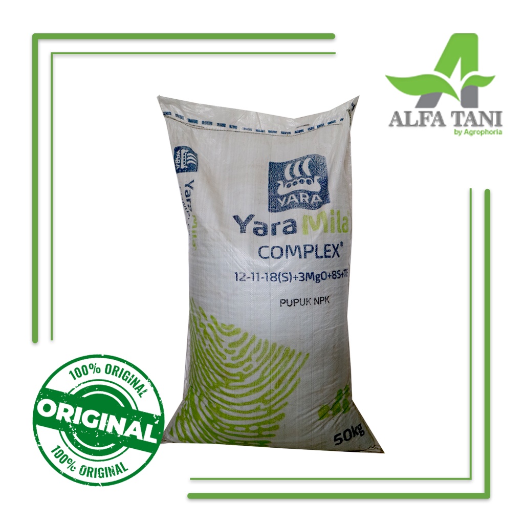 Jual Pupuk Yara Complex 50 Kg / Pupuk Pelebat Buah dan Sayur | Shopee ...