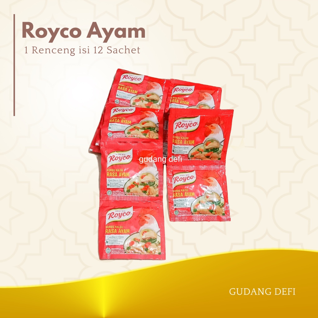 Jual ROYCO AYAM DAN SAPI RENTENG ISI 12 SACHET | Shopee Indonesia