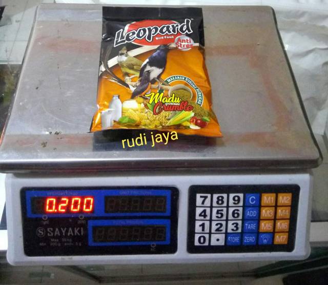 Jual LEOPARD KUNING KASAR CRUMBLE MADU PAKAN MAKANAN VOER BURUNG KECIL ...