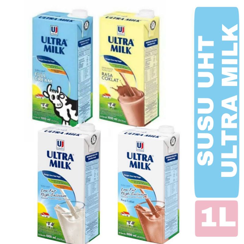 Jual Susu Uht Ultra Milk 1 Liter Susu Ultra Milk 1 L Susu Steril