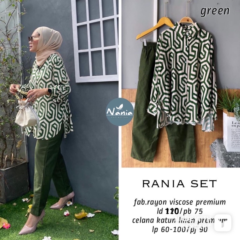 Jual RANIA SET (LABEL MADANI) | Shopee Indonesia