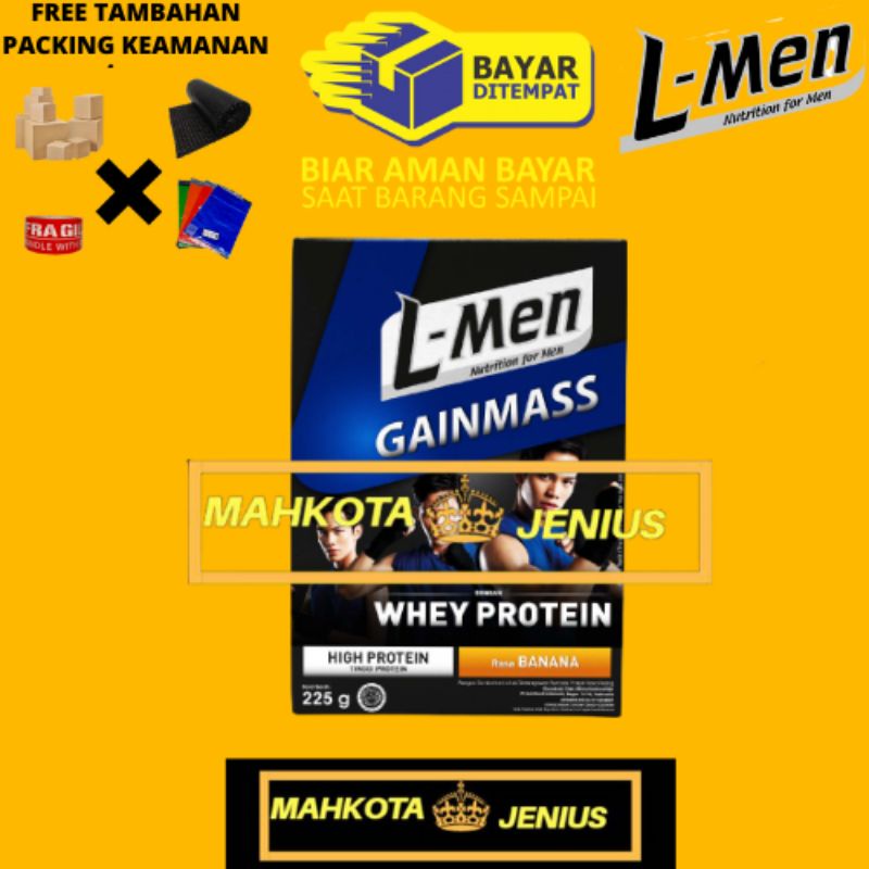 Jual L Men Gainmass Banana 225 G Shopee Indonesia