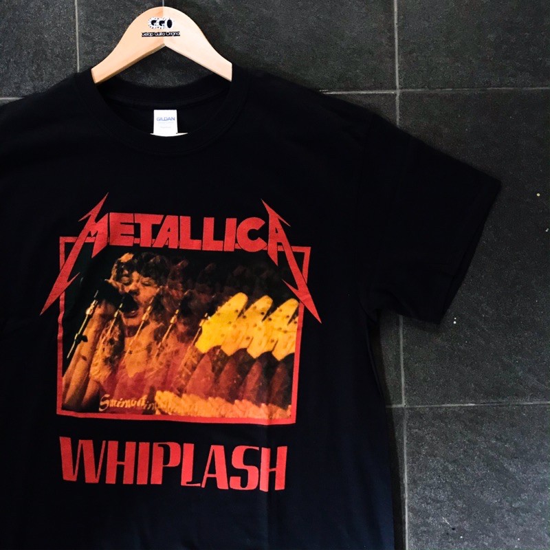 metallica whiplash t shirt