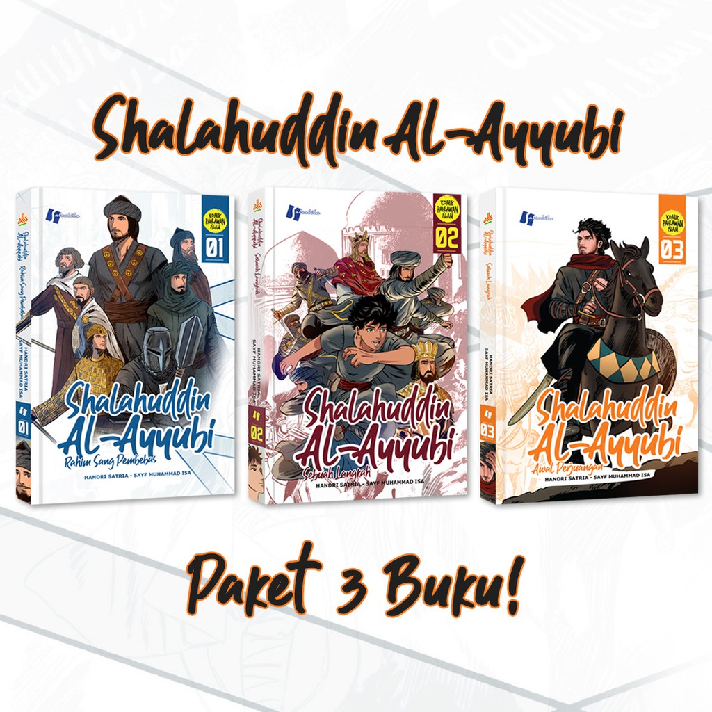 Jual Paket Komik Shalahuddin Al Ayyubi | Shopee Indonesia