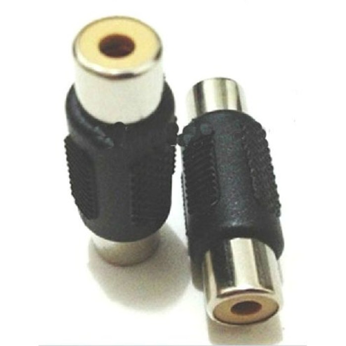 Jual Jack Audio RCA Konektor Sambungan 1 port Connector | Shopee Indonesia